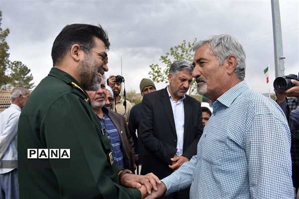 سفر یک روزه فرمانده سپاه الغدیر یزد به شهرستان بهاباد