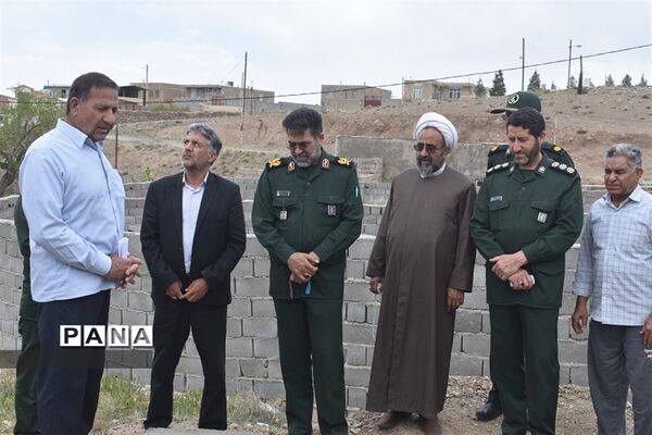سفر یک روزه فرمانده سپاه الغدیر یزد به شهرستان بهاباد