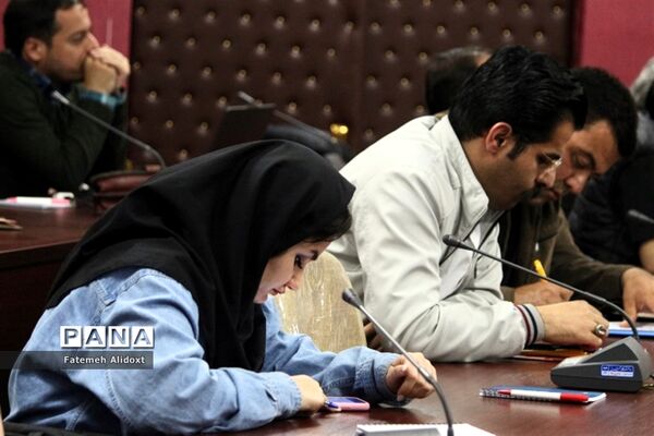 نشست خبری رئیس دانشگاه تبریز