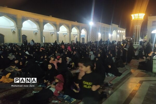 احیای شب نوزدهم ماه رمضان  در آرامگاه شهید مدرس، کاشمر