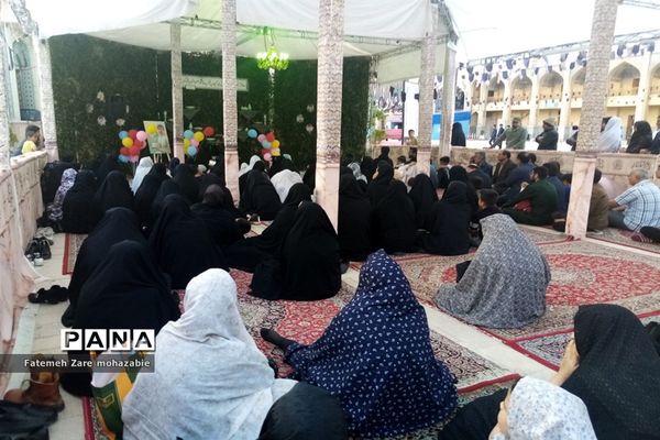 برگزاری جشن  تولد دانش‌آموز شهید  محمدرضا کشاورز در حرم مطهر شاهچراغ (ع)