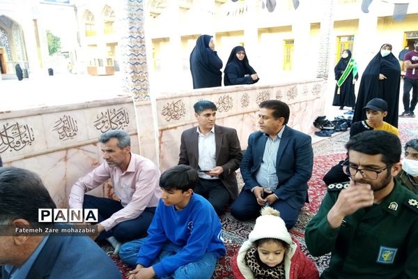 برگزاری جشن  تولد دانش‌آموز شهید  محمدرضا کشاورز در حرم مطهر شاهچراغ (ع)