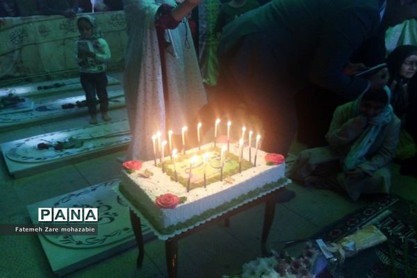 برگزاری جشن  تولد دانش‌آموز شهید  محمدرضا کشاورز در حرم مطهر شاهچراغ (ع)