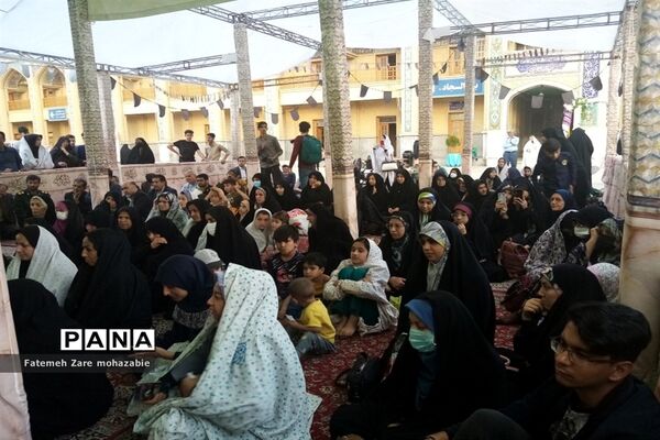 برگزاری جشن  تولد دانش‌آموز شهید  محمدرضا کشاورز در حرم مطهر شاهچراغ (ع)