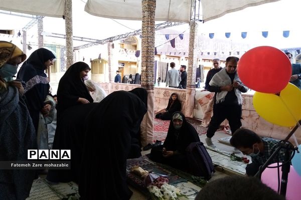 برگزاری جشن  تولد دانش‌آموز شهید  محمدرضا کشاورز در حرم مطهر شاهچراغ (ع)