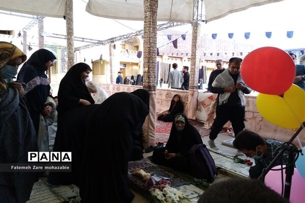 برگزاری جشن  تولد دانش‌آموز شهید  محمدرضا کشاورز در حرم مطهر شاهچراغ (ع)