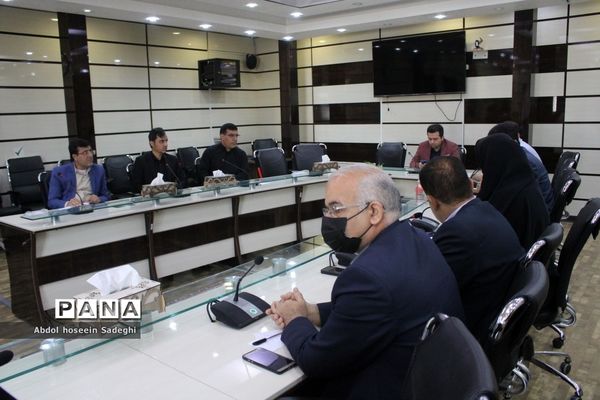 نشست کمیته مدیریت فوریت های آموزش و پرورش و پدافند غیر عامل  اداره کل آموزش و پرورش استان بوشهر