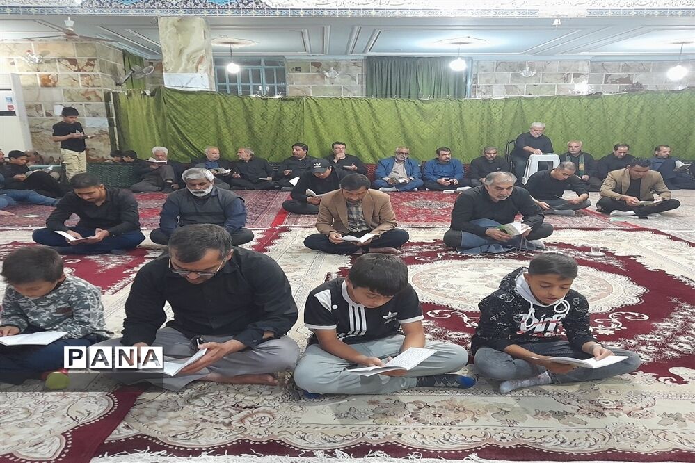 برگزاری مراسم شب قدر در مسجدقائم آبباریک جوادآباد