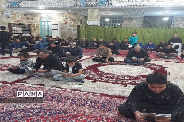برگزاری مراسم شب قدر در مسجدقائم آبباریک جوادآباد