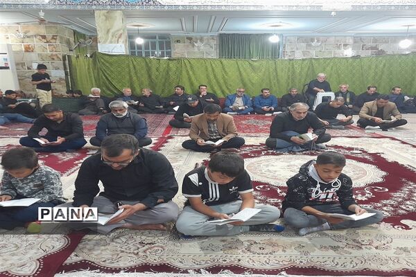 برگزاری مراسم شب قدر در مسجدقائم آبباریک جوادآباد