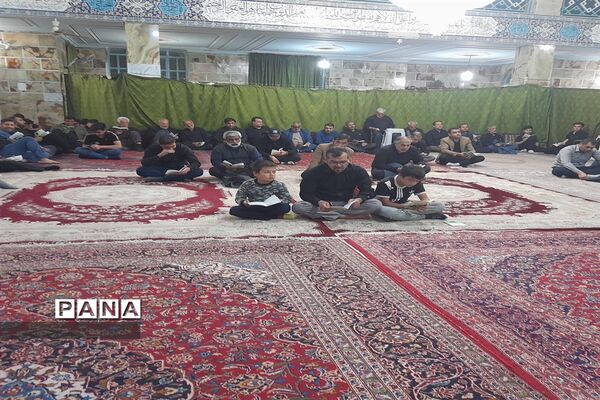 برگزاری مراسم شب قدر در مسجدقائم آبباریک جوادآباد