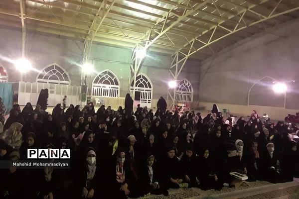 محفل انس با قرآن کریم روستای مشکان شهرستان خرّم بید