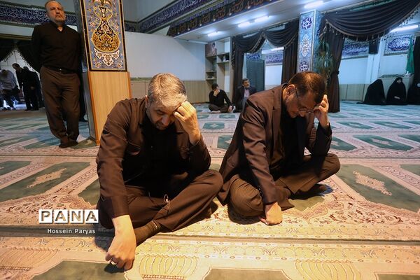 تشییع پیکر شهید گمنام در ساختمان علاقه‌مندان وزارت آموزش و پرورش