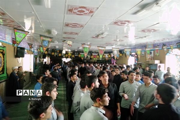 مراسم سوگواری امام علی (ع) در مدارس منطقه ۱۵