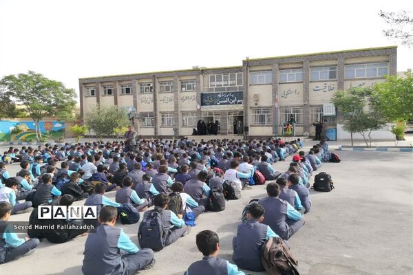 مراسم عزاداری شهادت امام علی(ع) در دبستان حضرت قاسم ابن الحسن ناحیه یک یزد