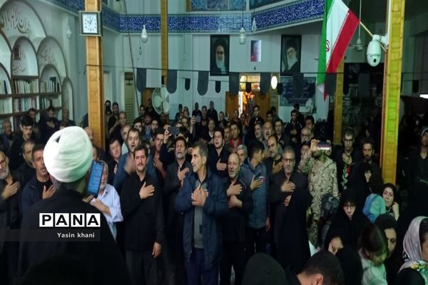 مراسم استقبال از شهید گمنام در شهرستان عباس آباد