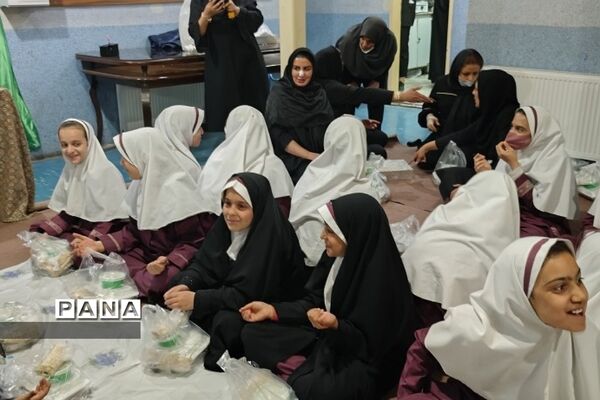 برگزاری مراسم شهادت حضرت علی(ع) در دبستان حضرت زهرا(س)‌یک رودهن
