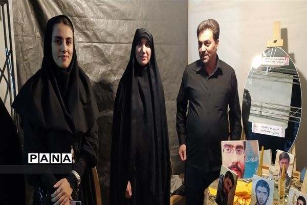 خدمت رسانی به مردم  در گلزار  شهدا  ملارد در شب قدر