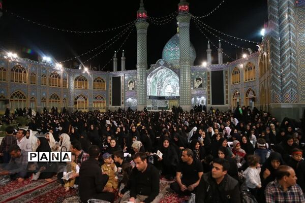 مراسم شب بیست و یکم ماه رمضان در آستان مقدس حضرت محمد هلال بن علی (ع)