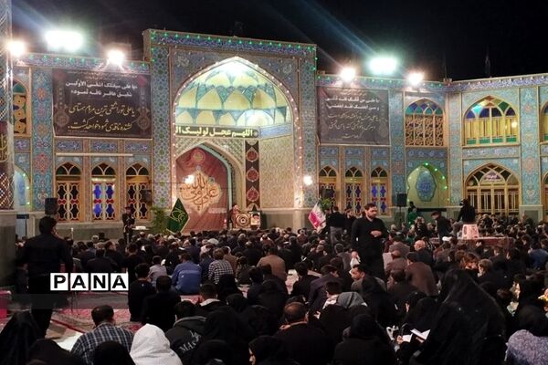 شب قدر در آستان مقدس حضرت محمد هلال ابن علی (ع) آران وبیدگل