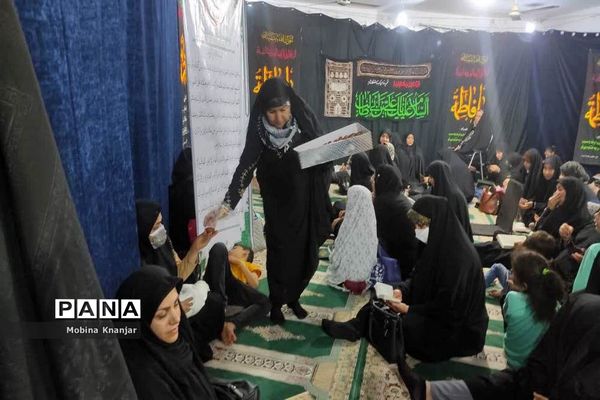 مراسم احیای شب بیست و یکم در مسجد ولایت بوشهر