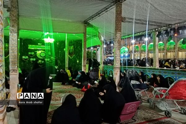 حال و هوای حرم مطهر حضرت شاهچراغ (ع) در شب بیست و یکم