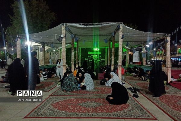 حال و هوای حرم مطهر حضرت شاهچراغ (ع) در شب بیست و یکم