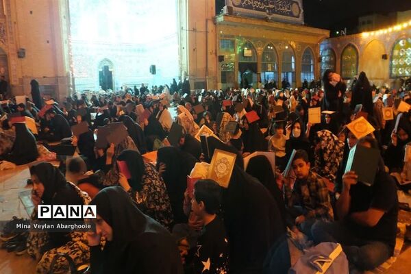 احیای شب بیست‌و‌یکم ماه رمضان در شهرستان پیشوا