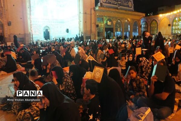 احیای شب بیست‌و‌یکم ماه رمضان در شهرستان پیشوا