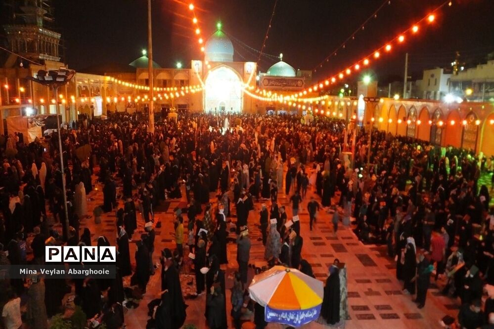 احیای شب بیست‌و‌یکم ماه رمضان در شهرستان پیشوا