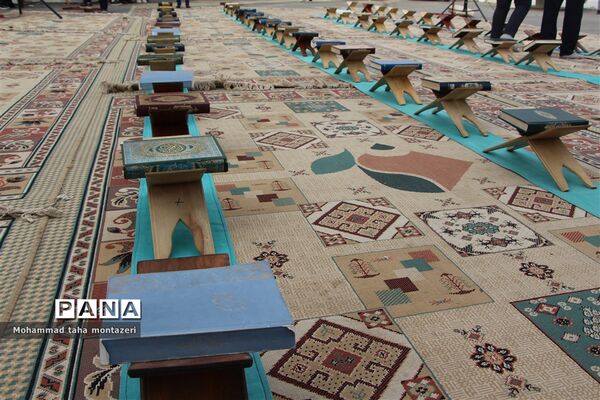 ضیافت افطاری دانش‌آموزان روزه اولی مدرسه صالحی زاده ناحیه ۲ یزد