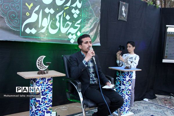ضیافت افطاری دانش‌آموزان روزه اولی مدرسه صالحی زاده ناحیه ۲ یزد