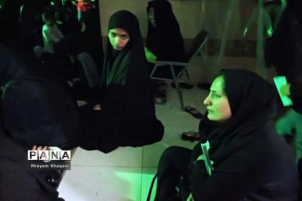 مراسم احیای شب بیست و یکم در حسینیه سیدالشهدای شیراز