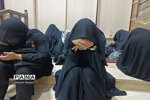 مراسم احیای شب بیست و یکم در حسینیه سیدالشهدای شیراز