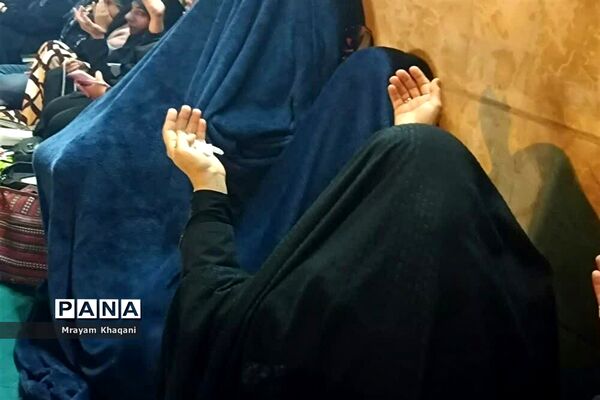 مراسم احیای شب بیست و یکم در حسینیه سیدالشهدای شیراز
