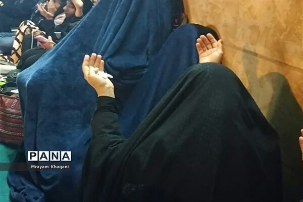 مراسم احیای شب بیست و یکم در حسینیه سیدالشهدای شیراز