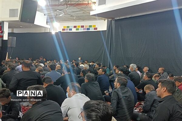 مراسم احیای شب بیست و یکم در حسینیه سیدالشهدای شیراز