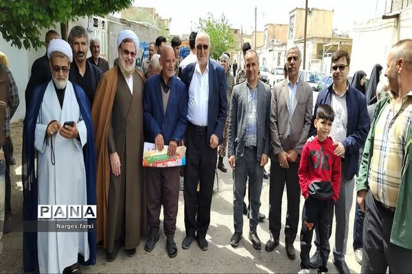 راهپیمایی روز جهانی قدس در شهر جعفریه قم