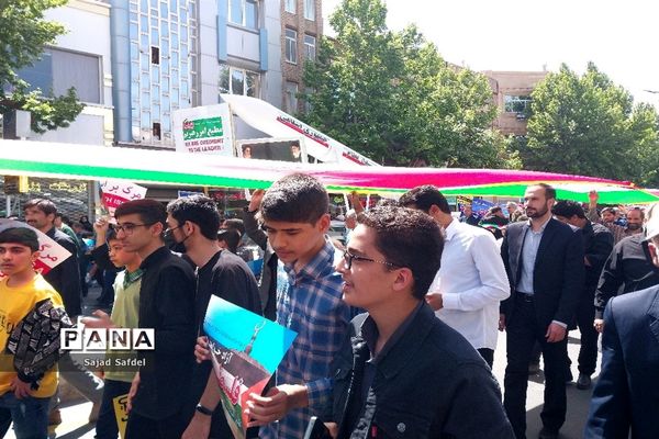 راهپیمایی عظیم روز جهانی قدس در کاشمر