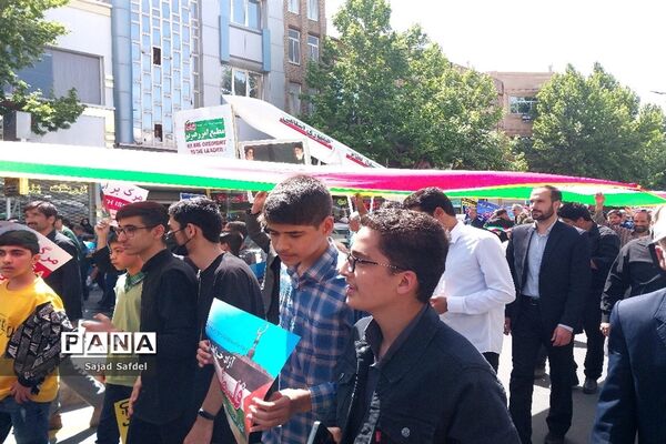 راهپیمایی عظیم روز جهانی قدس در کاشمر