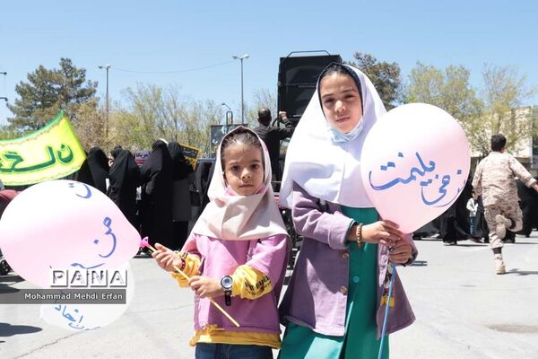 حضور با شکوه مردم آباده در راهپیمایی روز جهانی قدس