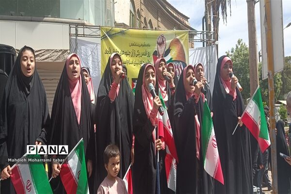 حضور پرشور مردم شیراز در راهپیمایی روز قدس