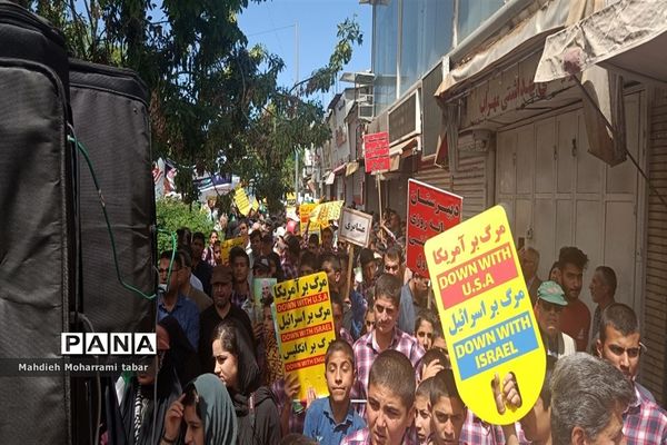 حضور پرشور مردم شیراز در راهپیمایی روز قدس