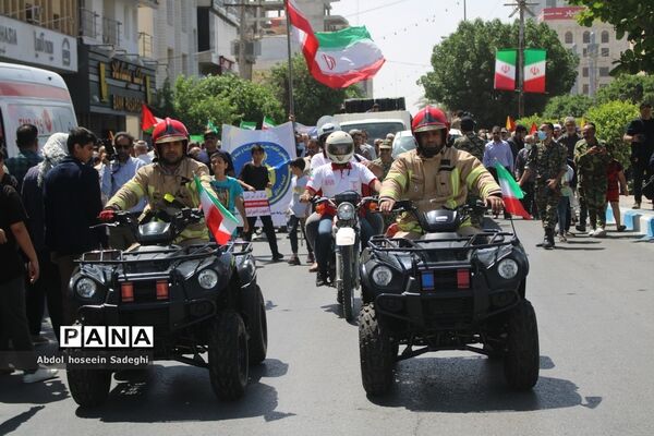 راهپیمایی روز جهانی قدس در بوشهر