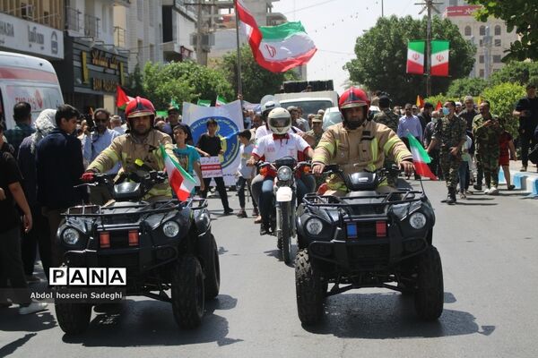 راهپیمایی روز جهانی قدس در بوشهر