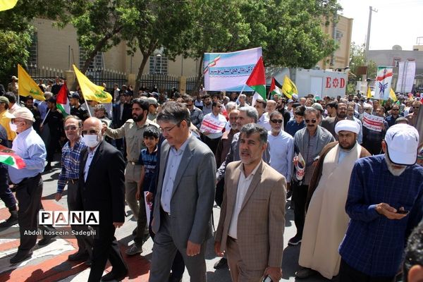 راهپیمایی روز جهانی قدس در بوشهر