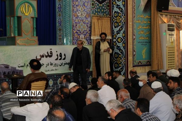 راهپیمایی روز جهانی قدس در بوشهر