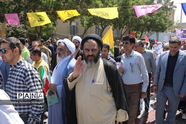 راهپیمایی روز جهانی قدس در بوشهر