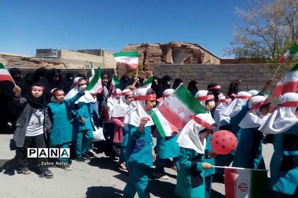 حضورمردم شهر بهمن در راهپیمایی روز جهانی قدس
