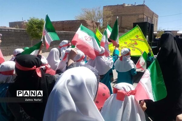 حضورمردم شهر بهمن در راهپیمایی روز جهانی قدس